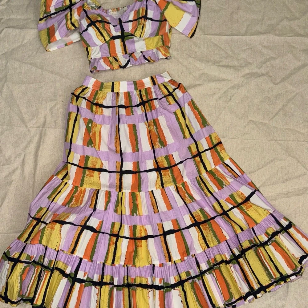 EASTER PERFECT Cleobella Mommy & Me Matching Dresses Lot Sz S, Girls 5 & 7 - Picture 4 of 8